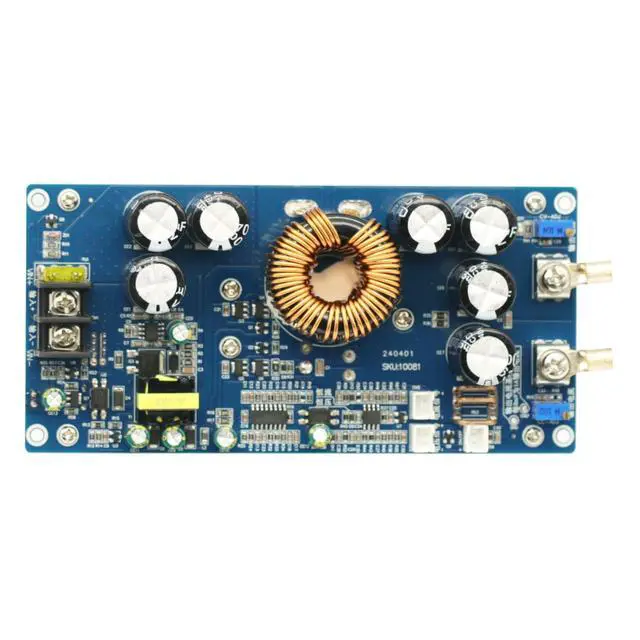 Alt view image 6 of 7 - 800W High Power DC-DC Buck Converter Step-Down Power Supply in 20-70V Out 2.5-58V 30A 800W
