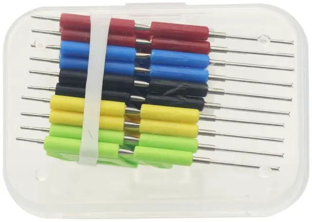 Alt view image 2 of 7 - 10PCS Universal IC Chip Micro IC clamp for SOP SOIC TSSOP TSOP SSOP MSOP PLCC QFP TQFP LQFP SMD IC Chip pin Clip DIP Logic Analyzer