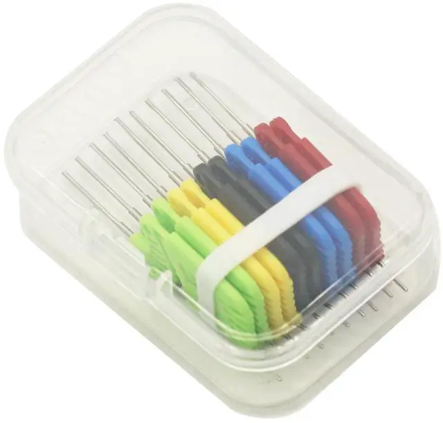 Alt view image 5 of 7 - 10PCS Universal IC Chip Micro IC clamp for SOP SOIC TSSOP TSOP SSOP MSOP PLCC QFP TQFP LQFP SMD IC Chip pin Clip DIP Logic Analyzer