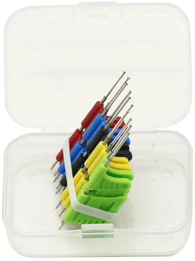 Alt view image 7 of 7 - 10PCS Universal IC Chip Micro IC clamp for SOP SOIC TSSOP TSOP SSOP MSOP PLCC QFP TQFP LQFP SMD IC Chip pin Clip DIP Logic Analyzer