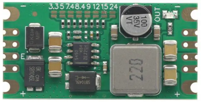 Alt view image 6 of 7 - TPS5450 DC-DC Step Down Buck Converter, 5.5-36V Input to 3.3V 5V 7.4V 8.4V 9V 12V 15V 24V Output, 5A Max Low Ripple High Efficiency Power Supply Module