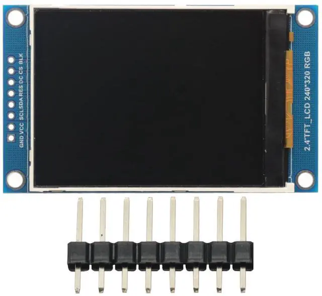 Alt view image 2 of 7 - 2.4" SPI TFT LCD Display 240X320 Color Screen, ILI9341 Driver, SPI Serial Port Module