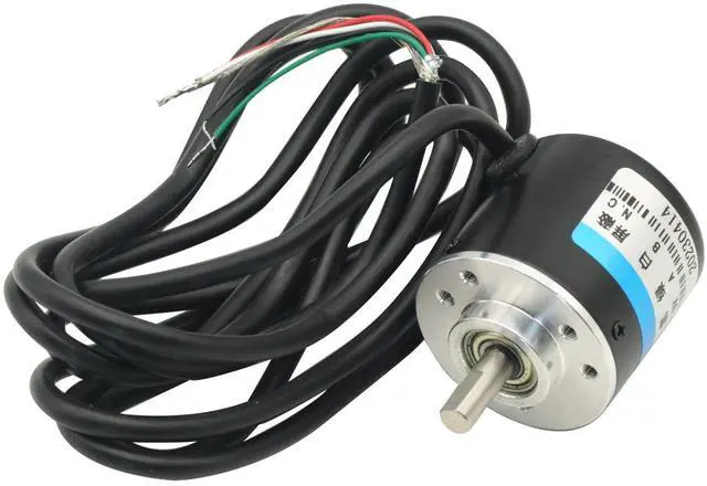 Main image of Photoelectric Incremental Rotary Encoder 600PPR AB 2 Phase DC5-24V NPN Optical Encoder