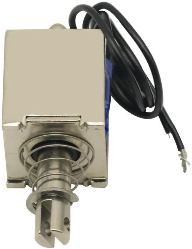 Alt view image 3 of 6 - 2PCS DC12V Open Frame Solenoid 10mm Stroke Push Pull Type Electronic DC Electromagnet 20N Force