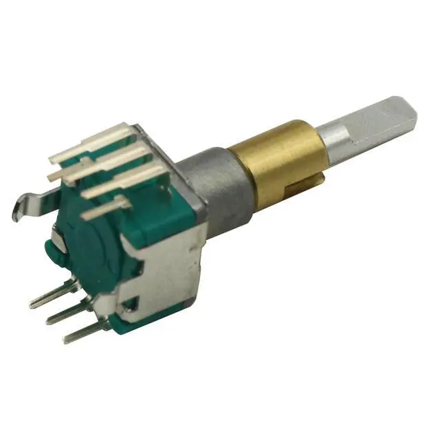 Alt view image 2 of 5 - 1Pcs EC11EBB24C03 Handle 25mm Dual Axis Encoder with Switch 30 Positioning Number 15 Pulse Point