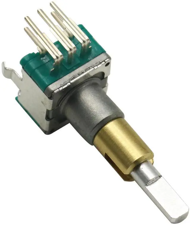 Main image of 1Pcs EC11EBB24C03 Handle 25mm Dual Axis Encoder with Switch 30 Positioning Number 15 Pulse Point