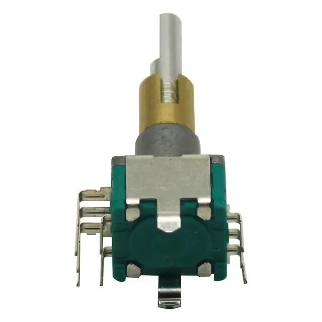 Alt view image 4 of 5 - 1Pcs EC11EBB24C03 Handle 25mm Dual Axis Encoder with Switch 30 Positioning Number 15 Pulse Point