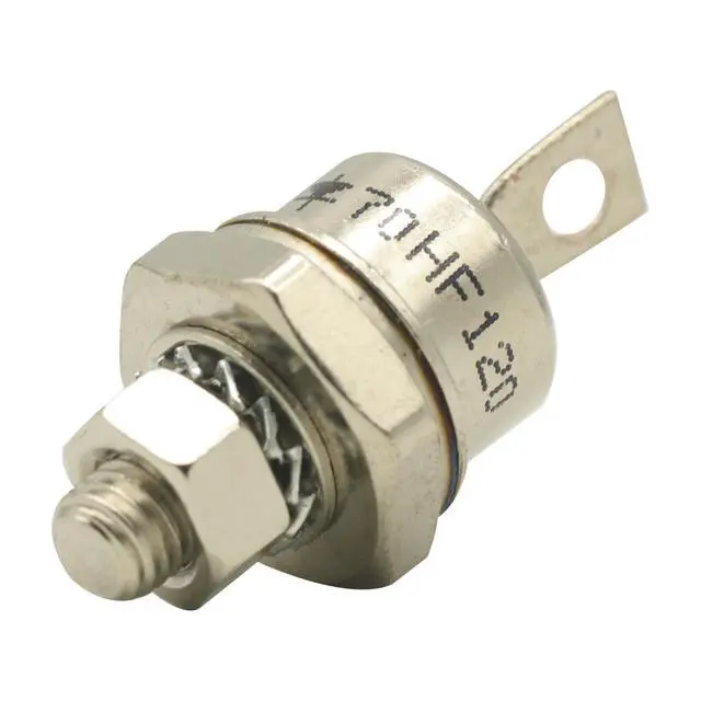 Alt view image 4 of 7 - 3 Pair Rectifier Diode 70A 1200V 3PCS 70HF120 3PCS 70HFR120 High Power Rectifier Metal Stud Type Forward/Reverse Rectifier Diodes