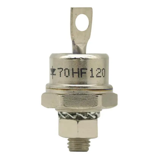 Alt view image 6 of 7 - 3 Pair Rectifier Diode 70A 1200V 3PCS 70HF120 3PCS 70HFR120 High Power Rectifier Metal Stud Type Forward/Reverse Rectifier Diodes