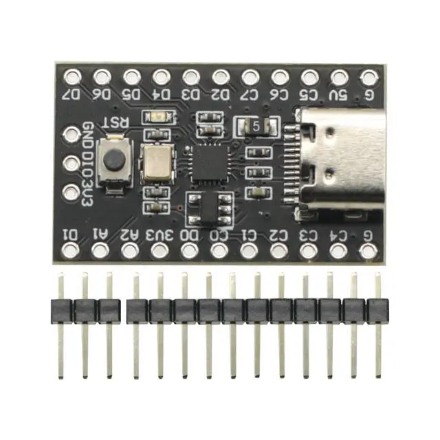 Alt view image 4 of 5 - 2Pcs Type-C USB CH32V003 Development Board Minimum System core Board for Nano RISC-V
