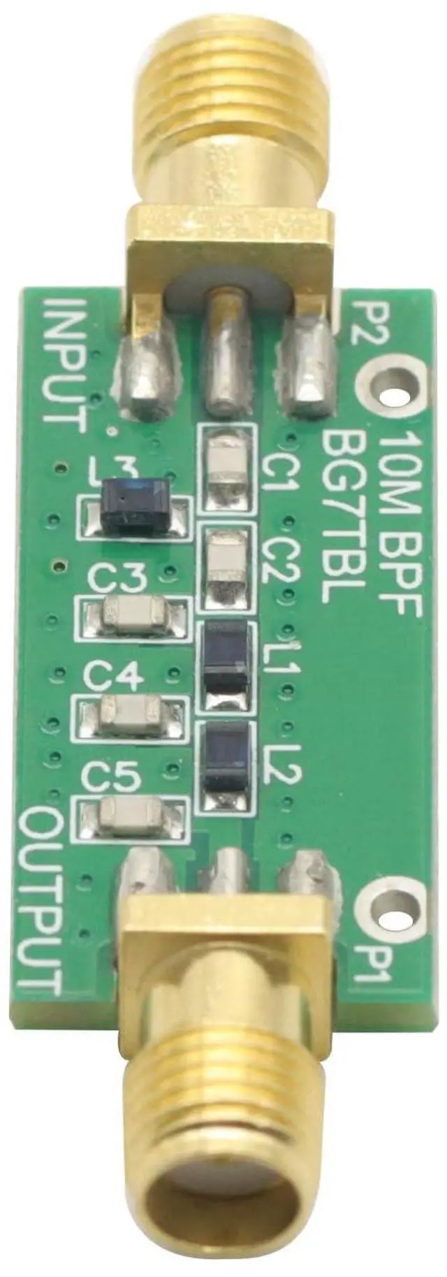Alt view image 6 of 7 - 1PCS Bandpass Filter 10M 10MHz Band-Pass Filter Low Insertion Loss