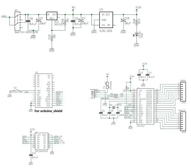 Alt view image 2 of 5 - Mini USB Host Shield 2.0 for ADK SLR Development Tool Compatible SPI Interface