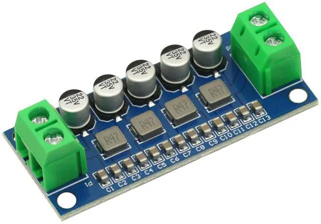 Main image of DC Power Filter Module 0-35V 0-5A Low Pass Filter Voltage Stabilizing Regulator Reducing Reduce Ripple for EMI Filter Boost