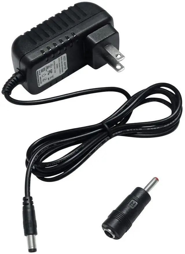 Main image of DCHAV 12V 1A Power Supply AC to DC Adapter Power Cord 5.5mmx2.5mm and 3.5mmx1.35mm Tip 100-240V 50-60Hz Wall Plug 4ft Output 12 Volt 1 Amp for CCTV Camera LED Light Speaker (Not 5.5mmx2.1mm Tip)
