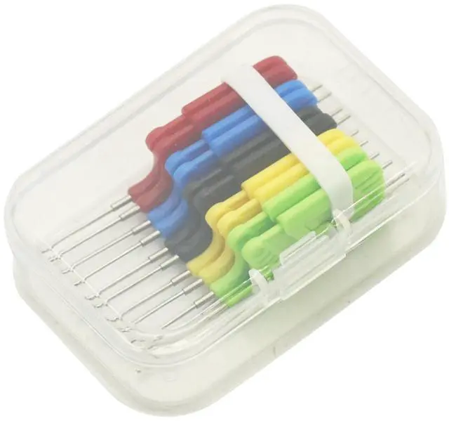 Alt view image 6 of 7 - 10PCS Universal IC Chip Micro IC clamp for SOP SOIC TSSOP TSOP SSOP MSOP PLCC QFP TQFP LQFP SMD IC Chip pin Clip DIP Logic Analyzer