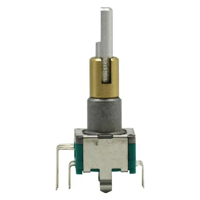 Alt view image 3 of 5 - 1Pcs EC11EBB24C03 Handle 25mm Dual Axis Encoder with Switch 30 Positioning Number 15 Pulse Point