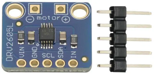 Alt view image 6 of 6 - DRV2605L Motor Driver Module Buzzer Vibration Motor Controller Board Development Tools for Haptic Motor Control Module