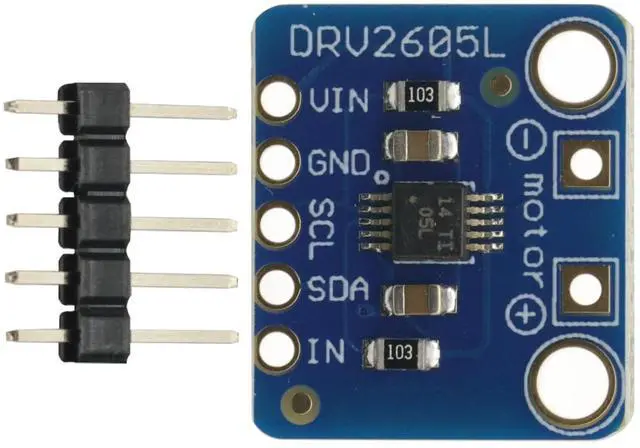 Alt view image 5 of 6 - DRV2605L Motor Driver Module Buzzer Vibration Motor Controller Board Development Tools for Haptic Motor Control Module