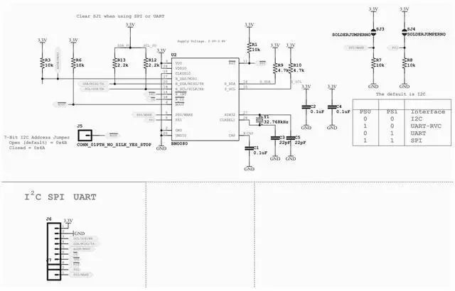 Alt view image 2 of 7 - BNO085 IMU High Precision 9DOF Sensor Module IMU Sensor I2C SPI UART Interface Replace BNO055 BNO080