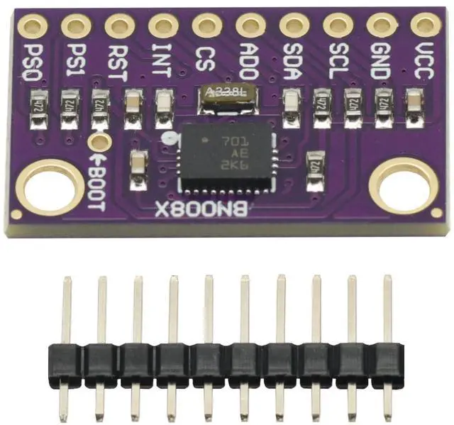 Alt view image 4 of 7 - BNO085 IMU High Precision 9DOF Sensor Module IMU Sensor I2C SPI UART Interface Replace BNO055 BNO080