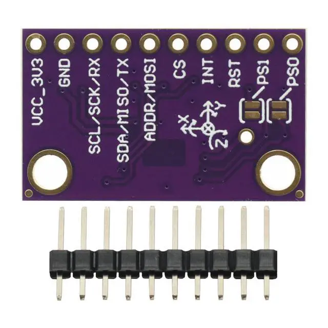 Alt view image 7 of 7 - BNO085 IMU High Precision 9DOF Sensor Module IMU Sensor I2C SPI UART Interface Replace BNO055 BNO080