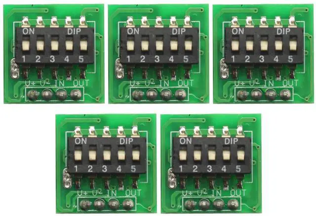 Alt view image 2 of 5 - 5PCS Timer Switch Controller Board 10S-24H Adjustable Delay Relay Module for Delay Switch/Timer/Timing Lamp