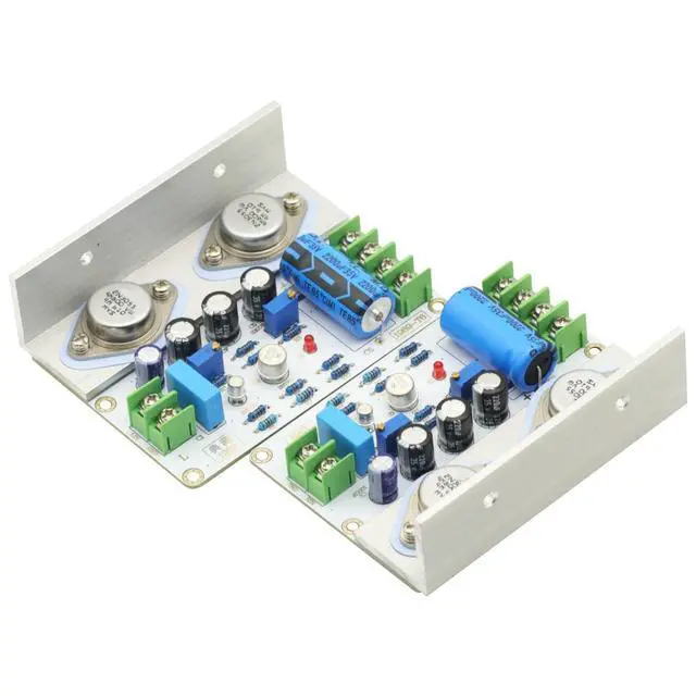 Alt view image 4 of 7 - 2Pcs 1969 Class A Power Amplifier Board 10-15W HiFi Audio Amplificador 2N3055 PCB Assembled Board