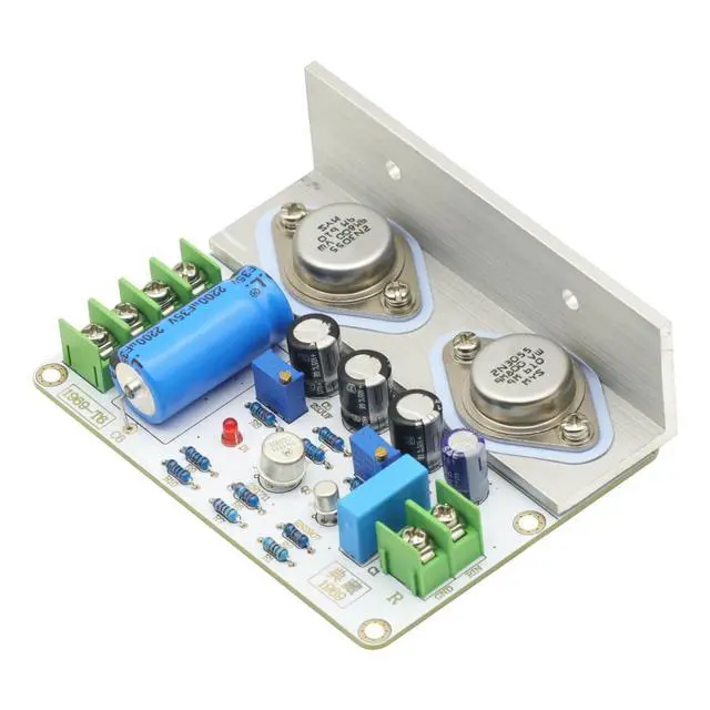 Alt view image 5 of 7 - 2Pcs 1969 Class A Power Amplifier Board 10-15W HiFi Audio Amplificador 2N3055 PCB Assembled Board