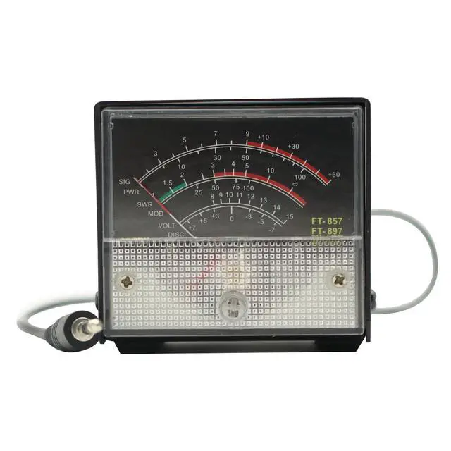 Alt view image 2 of 5 - External S Meter/SWR/Power Meter Display Wave Meter for Yaesu FT-857 FT-897