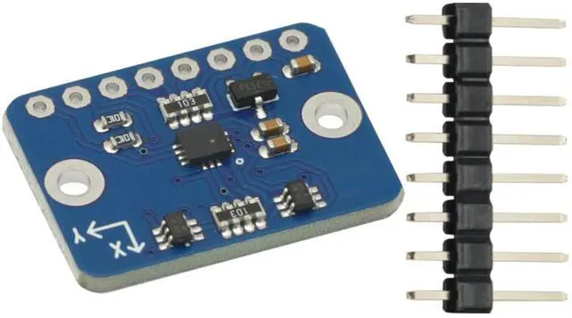 Main image of 1PCS BMI323 for 6-Axis IMU Breakout Board, 16-bit Accelerometer and Gyroscope, Digital Temperature Sensor Module