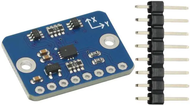 Alt view image 5 of 7 - 1PCS BMI323 for 6-Axis IMU Breakout Board, 16-bit Accelerometer and Gyroscope, Digital Temperature Sensor Module