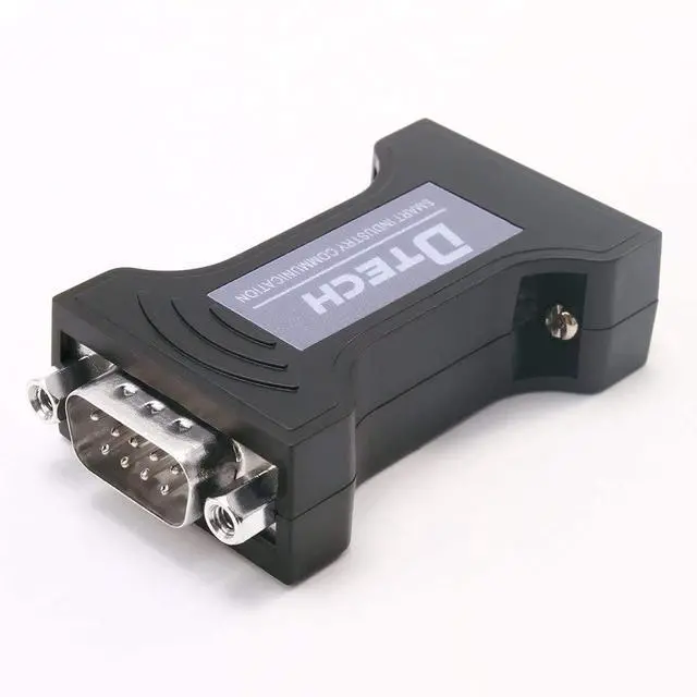 Alt view image 3 of 5 - DTECH Port Powered RS232 to RS232 Serial Port Isolator Optic Electric Adapter to Protect You PC and RS-232 Device
