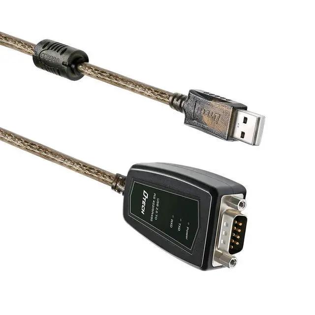 Alt view image 6 of 7 - DTECH USB to RS485 Adapter RS422 Serial Port Cable with CP2102 Chip Terminal Board LED Lights Ferrite Core for Windows 11 10 8 7 XP Mac (5 Feet)