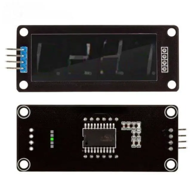 Main image of 0.56-inch TM1637 LED Display Clock Module, 4-Digit 7-Segment Digital Tube Clock Dual-Point Module, 2-pin Digital I/O Converter