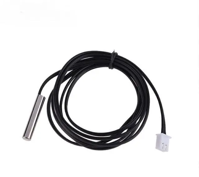 Main image of 10K 3950 Thermistor Waterproof Cable (1 Meter) - Thermistor Temperature Sensor for Air Conditioners and Refrigerators