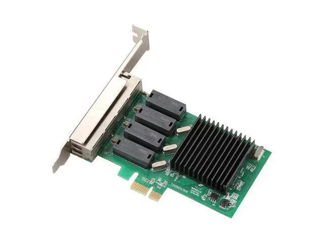 Alt view image 2 of 6 - 4 port gigabit network card 4 RJ45 port PCI-E PCI Express Network adapter with realtek 8111H TXA066