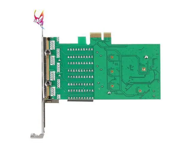 Alt view image 6 of 6 - 4 port gigabit network card 4 RJ45 port PCI-E PCI Express Network adapter with realtek 8111H TXA066