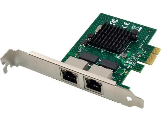 Alt view image 2 of 4 - PCIe Gigabit Ethernet Server Adapter with NetXtreme BCM5720-2P Chipset PCI Express 1000M Network LAN Card for Windows Sever Linux Ubuntu VMware
