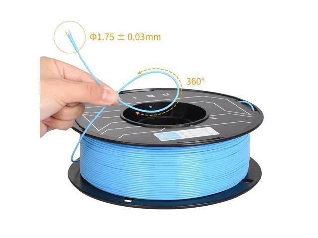 Alt view image 3 of 3 - Filament 1.75mm 1KG 3D Printing Material 3D Printer Parts For Creality Ender 3 V2 Pro Mega X FDM 3D Pen Accessories