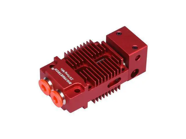 Alt view image 3 of 3 - 2 IN 1 OUT Hotend Multi Color 3D Printer Parts J-head Hotend 12V/24V 1.75mm Filament for Titan Bulldog MK8 Extruder
