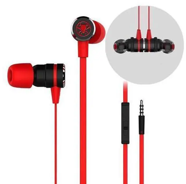 Alt view image 3 of 7 - 20 Magnetic 3.5mm Wired Control Earphone Noise Cancelling In-ear Stereo Bass Headphone