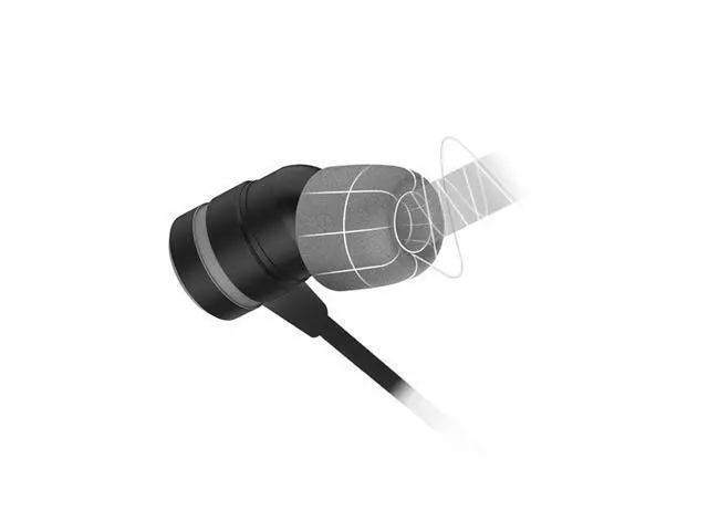 Alt view image 7 of 7 - 20 Magnetic 3.5mm Wired Control Earphone Noise Cancelling In-ear Stereo Bass Headphone