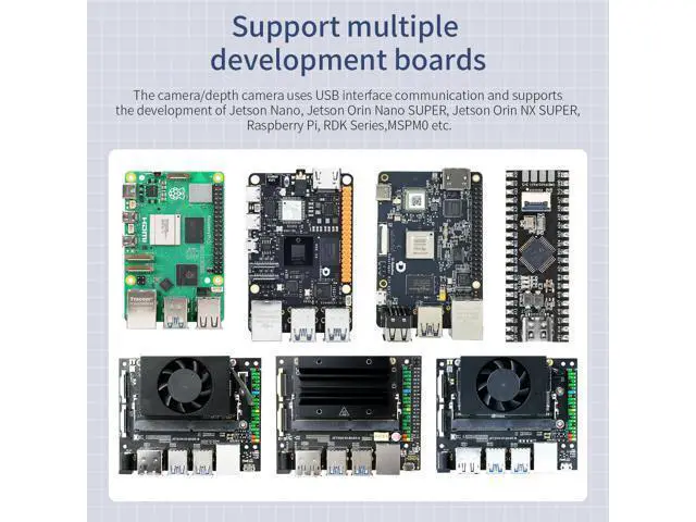 Alt view image 3 of 7 - 1MP 2DOF Camera Electric PTZ Smart Car Robot 2D Servo Bracket USB RaspberryPi (2DOF 1MP Basic)