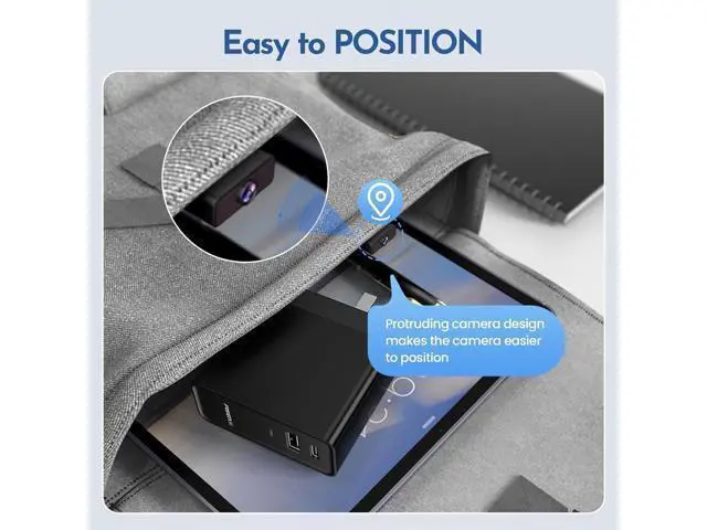 Alt view image 6 of 7 - , Nanny Cam for Home | Free Cloud Indoor Security Camera, Works with/Without WiFi for Baby/Pet/Nanny Monitoring (deep Black)