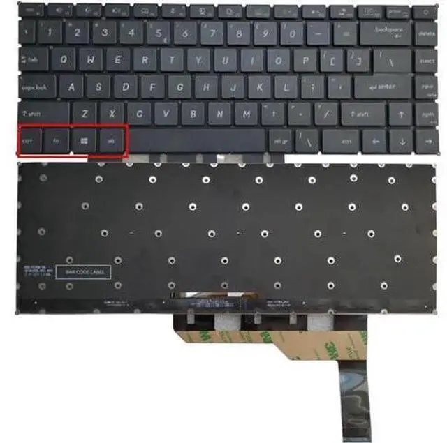 Main image of Backlit Laptop Keyboard for MSI Modern-15-A10M Modern-15-A10RAS Modern-15-A10RBS Prestige-14-A10RAS Prestige-14-A10RB Prestige-14-A10RBS Prestige-14-A10SC MS-14C1 MS-14C2 MS-1551