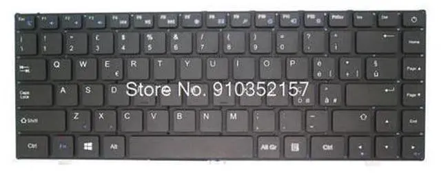 Main image of Keyboard For Jumper EZbook X4 JM300-2 GL-NB873 K690 14 Inch Italy IT Black NO Frame Empty 4 Pin