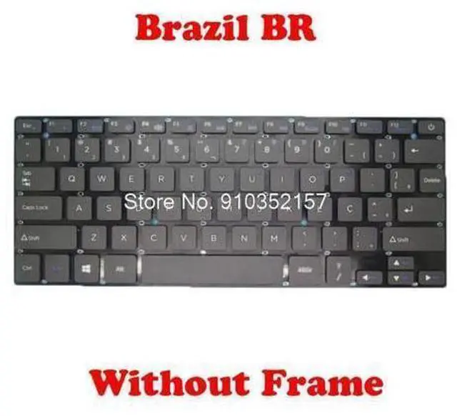 Main image of Keyboard For Login A143 JM277-8 K764 YJ-721 Brazil BR NO Frame