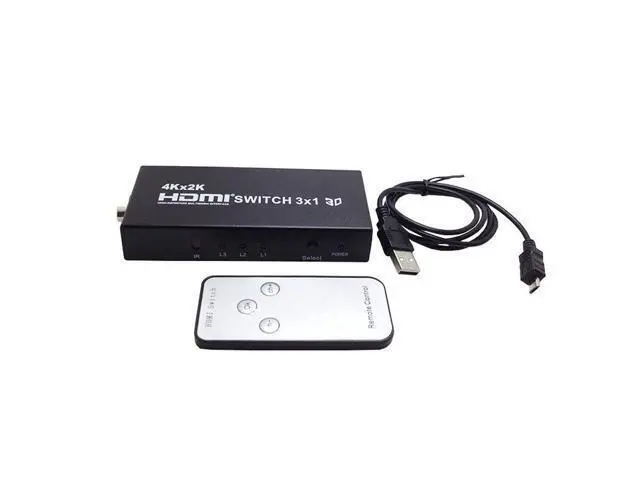 Alt view image 5 of 5 - 3 x1 3D 4Kx2K DH 2016P HDMI V1.4B Switching Device With The Function Of MHL Type