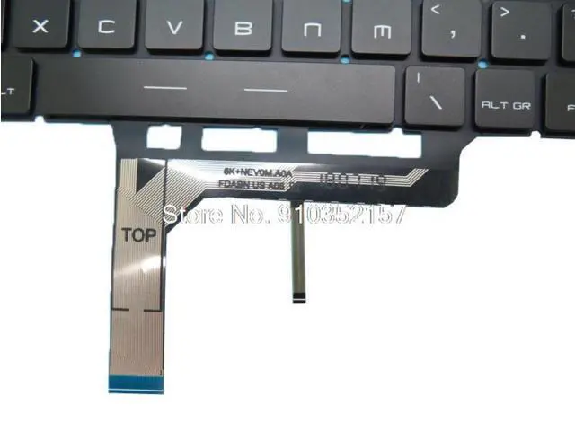 Main image of Keyboard For MSI P65 Creator 8RE 8RD 8RF 8SD 8SE 8SF 9SD 9SE 9SF 9SG GS65 GF63 PS42 WS65 WP65 Japanese JP NO Frame