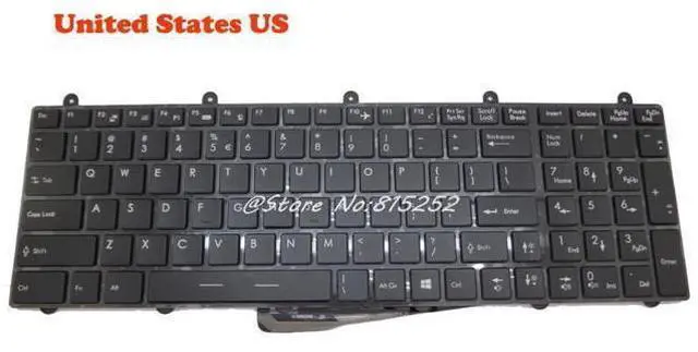 Main image of Keyboard For MSI GT60 0NC 0ND 0NE 0NF 0NG 0NR 2OJ 2OK 2PC 2PE GT70 2OC 2OD 2PC 2PE 2QD GE60 2PE-215US 2QE-867US 871US